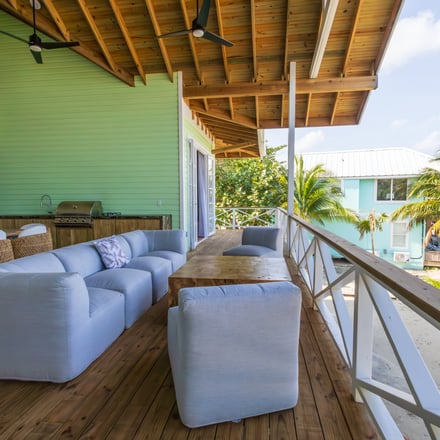 Porch with ocean view